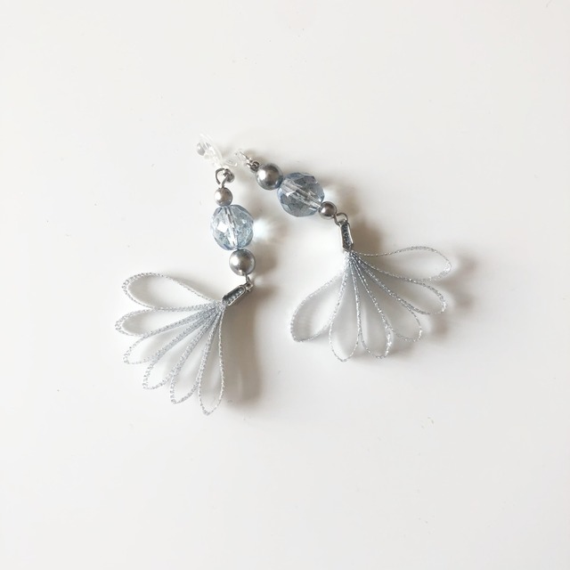 フラワーリボンピアス / イヤリング｜画像4