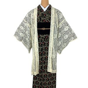 レース羽織　クリーム色　【新品】