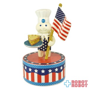 ピルズベリー ポッピンフレッシュ ドゥボーイ アメリカ・ザ・ビューティフル オルゴール フィギュアリン 2011 企業物