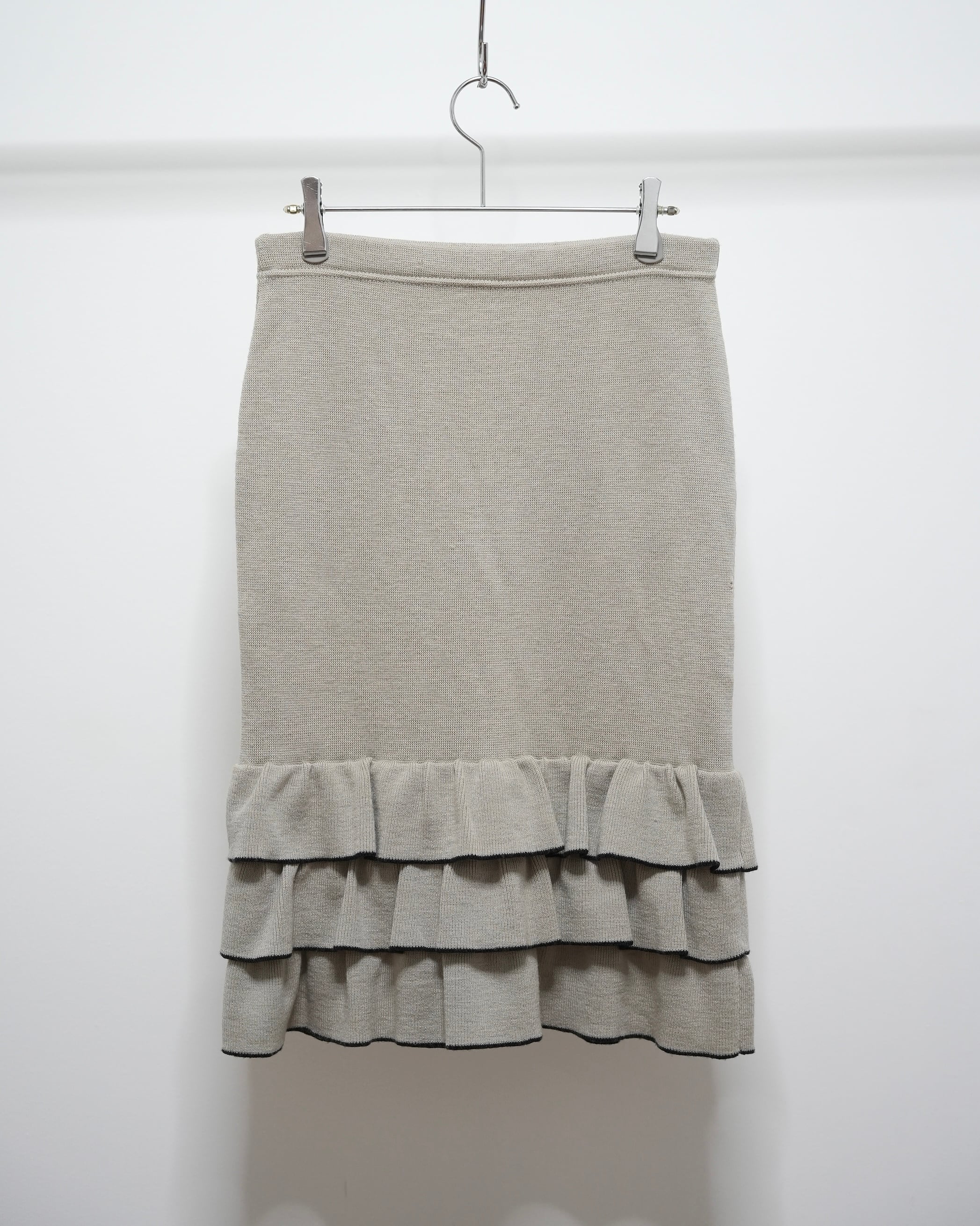 knit design skirt / euro vintage(ITALY)