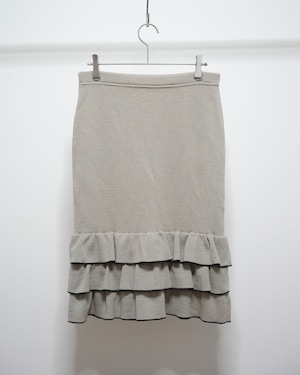 knit design skirt / euro vintage(ITALY)