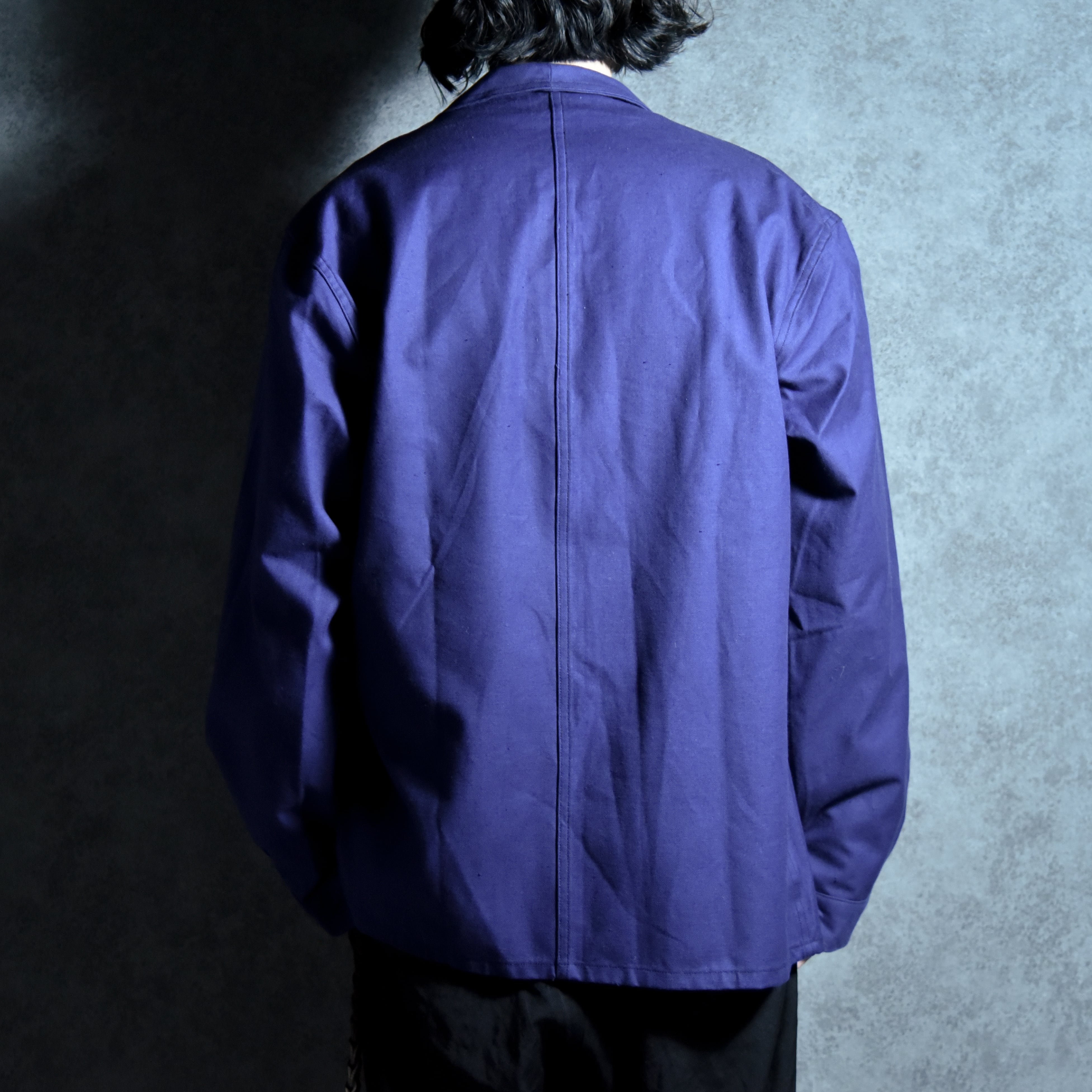 DEAD STOCK】60s French Army Work Twill Jacket Coverall フランス軍