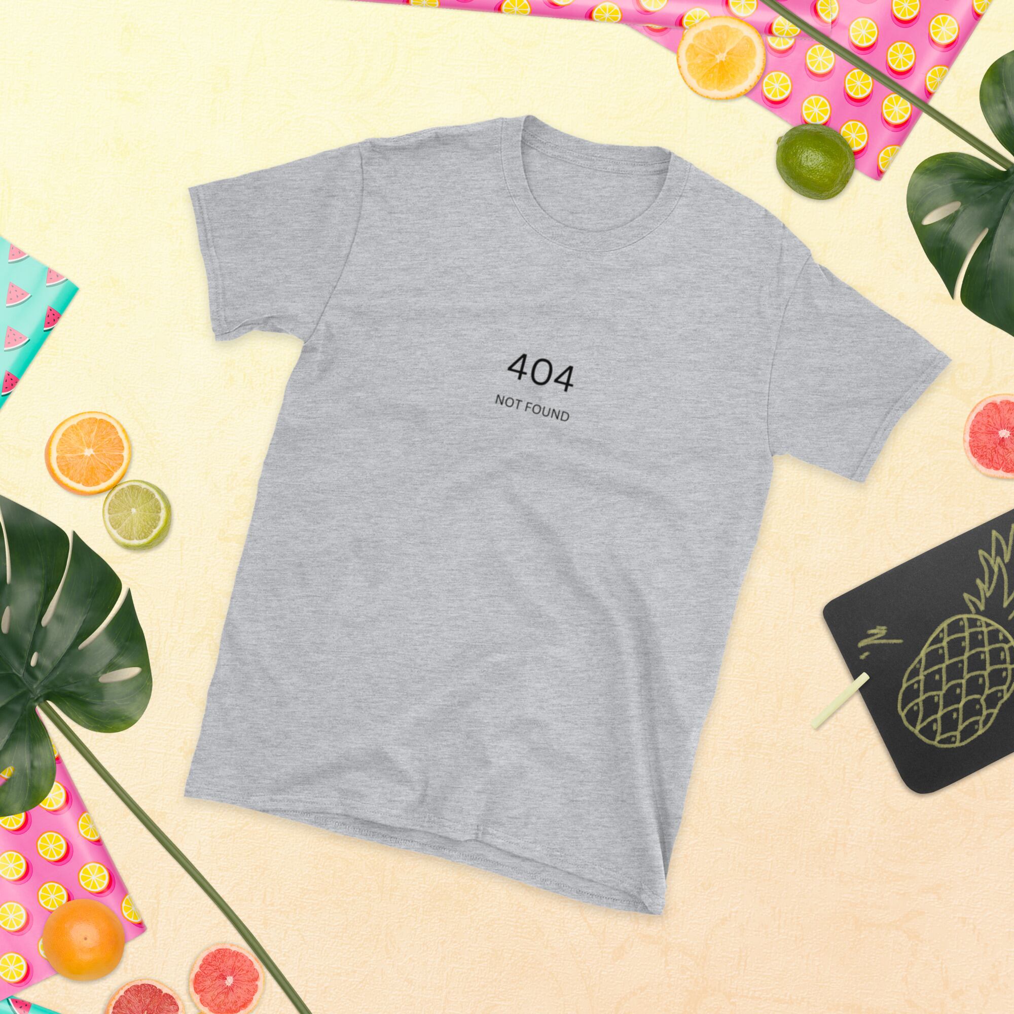 404 Not Found ユニセックスTシャツ | オンルック-Own Your Look公式