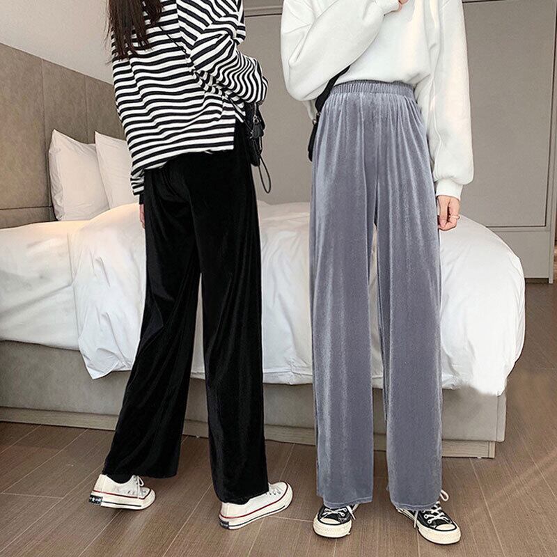パンツ ルーズスプリングハイウェストカジュアル 春物 萌量不足52985189537