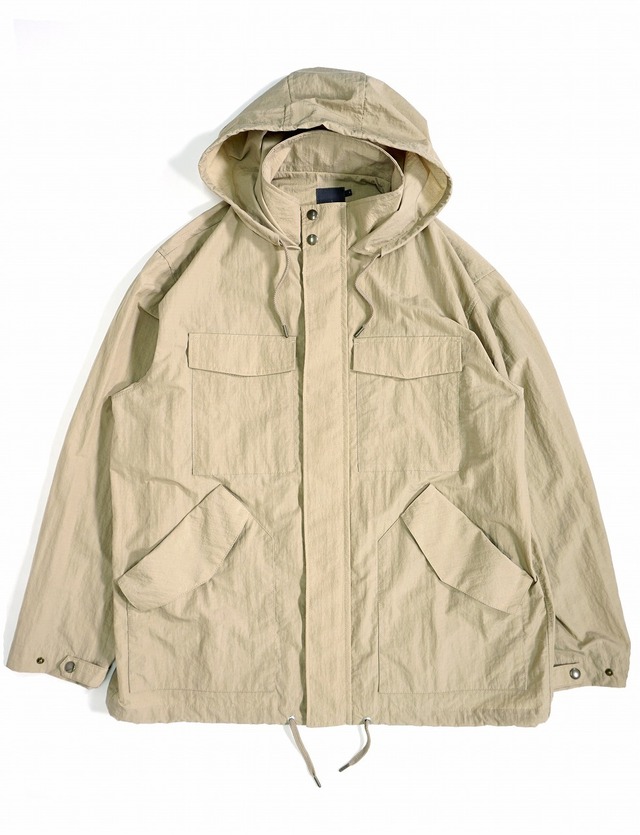 Nylon Ripstop Blouson Parka