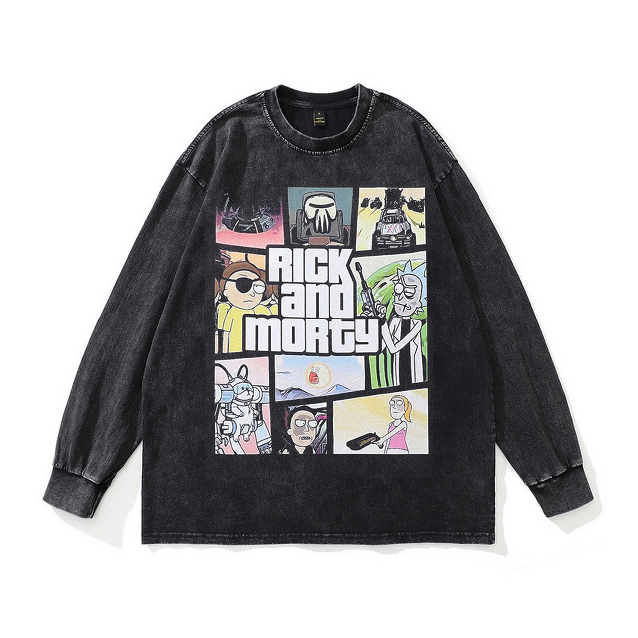 VINTAGE ストリート リックアンドモーティ Tシャツ T1467