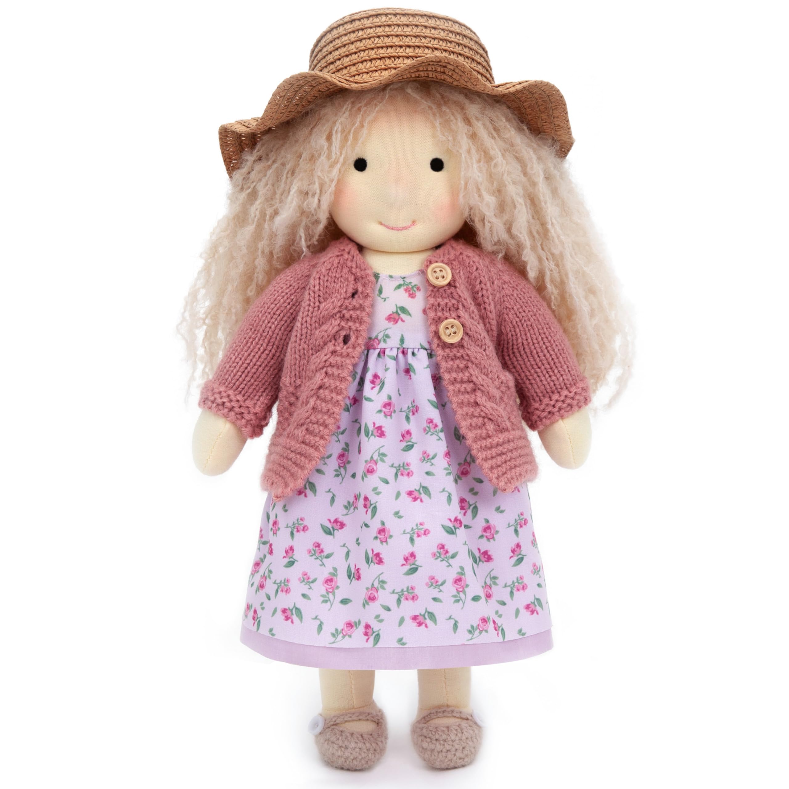 BlissfulPixie ウォルドルフ人形 手作り人形 Waldorf Doll - Bunny