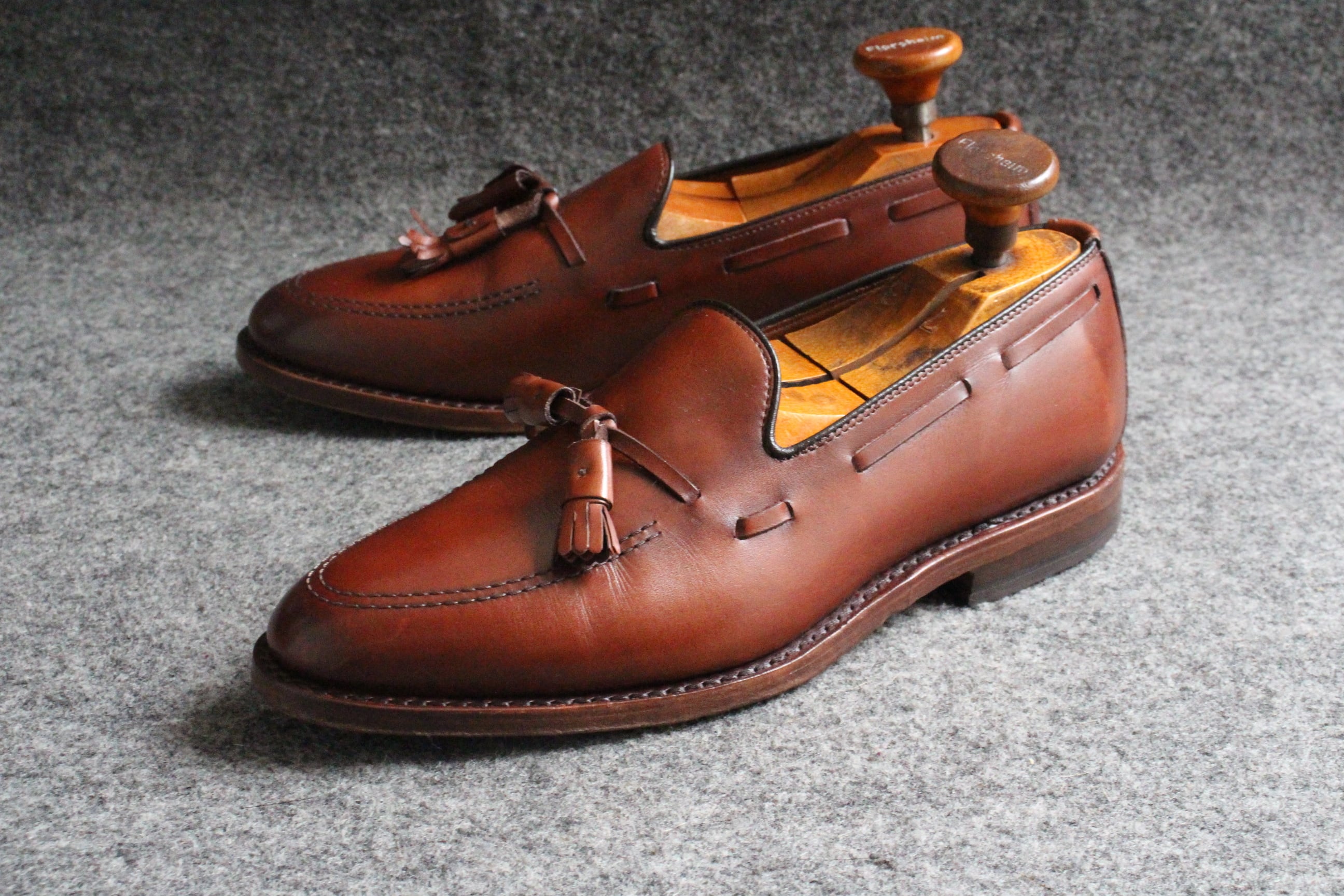 US6.5ED Allen Edmonds McAllister ウィングチップ MADE IN USA 80's
