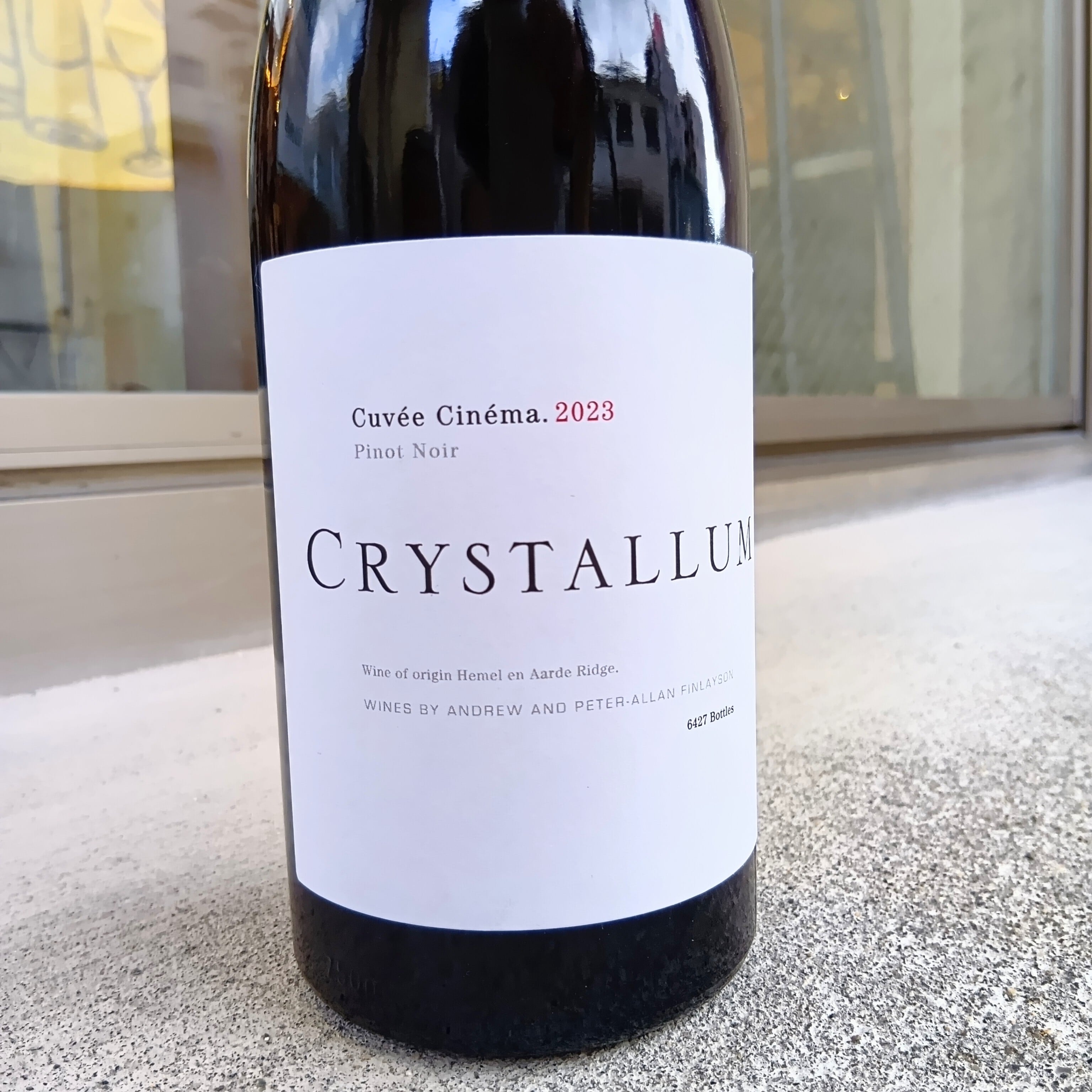 南ｱﾌﾘｶ] キュヴェ・シネマ・ピノノワール 2023(クリスタルム) | ワイン