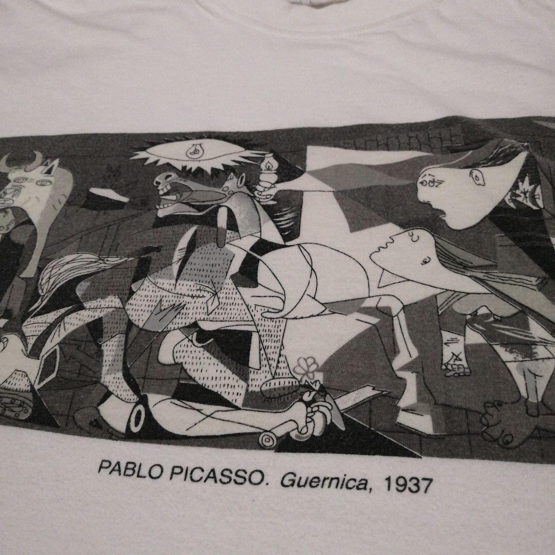 Picasso Guernicaピカソ ゲルニカ  アートＴシャツ サイズ L
