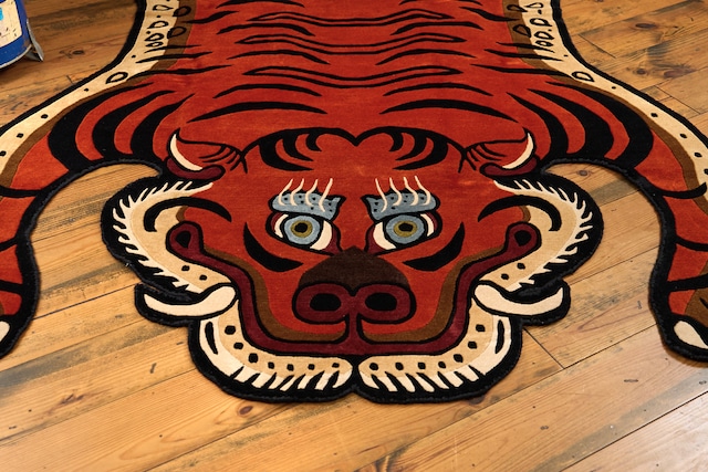 Tibetan Tiger Rug 《XXXLサイズ•プレミアムウール018》チベタンタイガーラグ