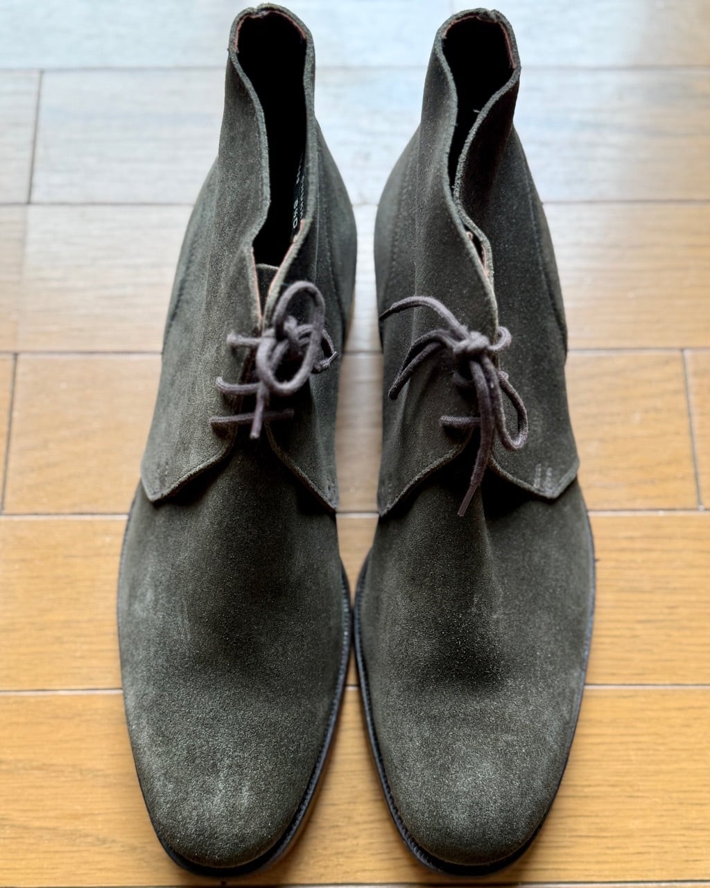 新品 英国製 Crockett & Jones 別注 Peal & Co ダブルモンクストラップ