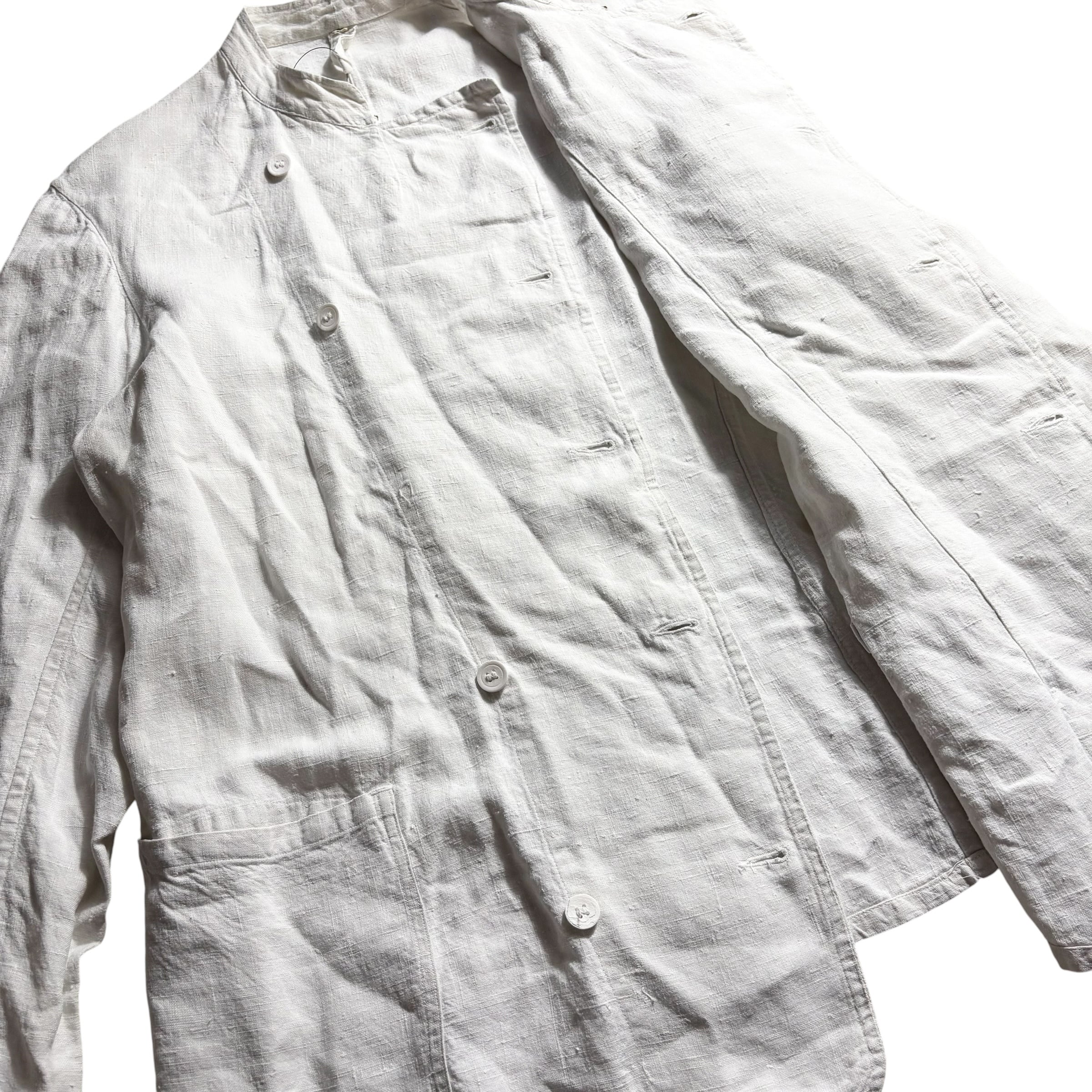 vintage 1950's British military linen jacket | NOIR ONLINE