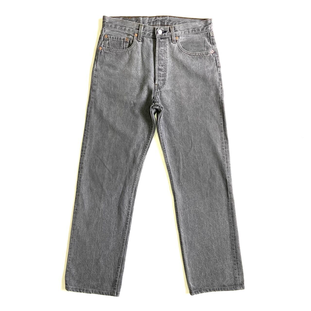 90年代 USA製 リーバイス 501 ストレート ブラックデニムパンツ メンズ