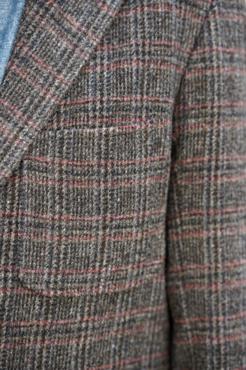 KENNETH FIELD(ケネスフィールド) / 50s UNCON Ⅱ TWEED -D.BROWN-(58