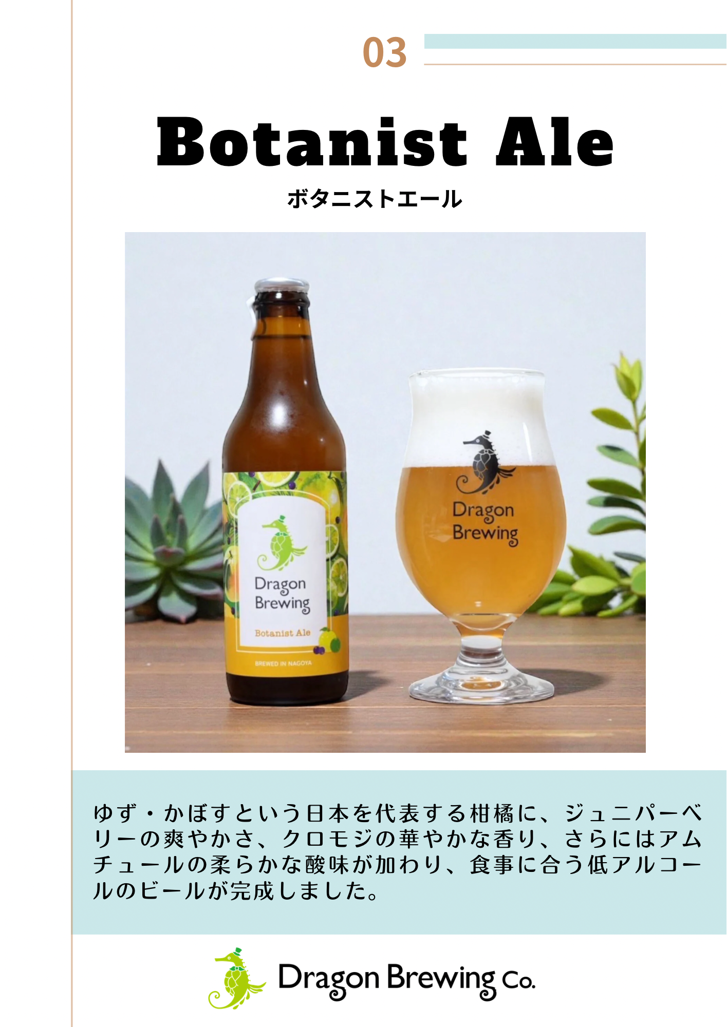 ボタニスト＆ミックスベリーエール6本セット | Dragon Brewing Co.