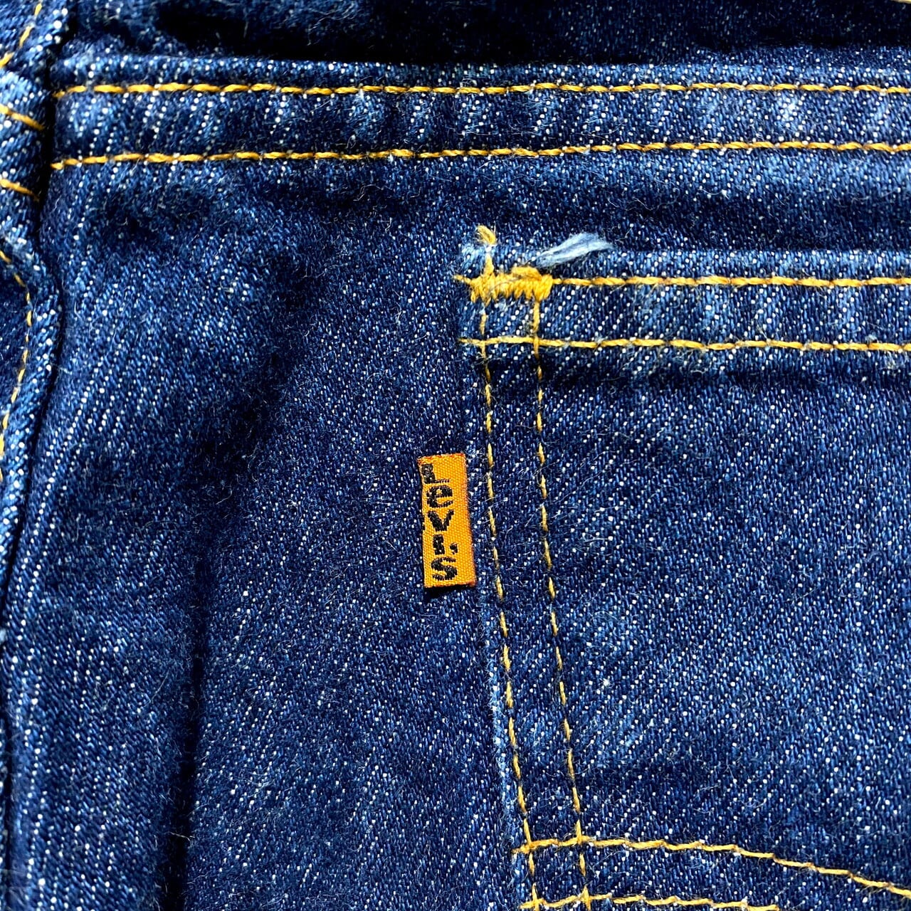 91' Levi's 505 アメリカ製 W34L32 オレンジブランクタブ 【公式通販】
