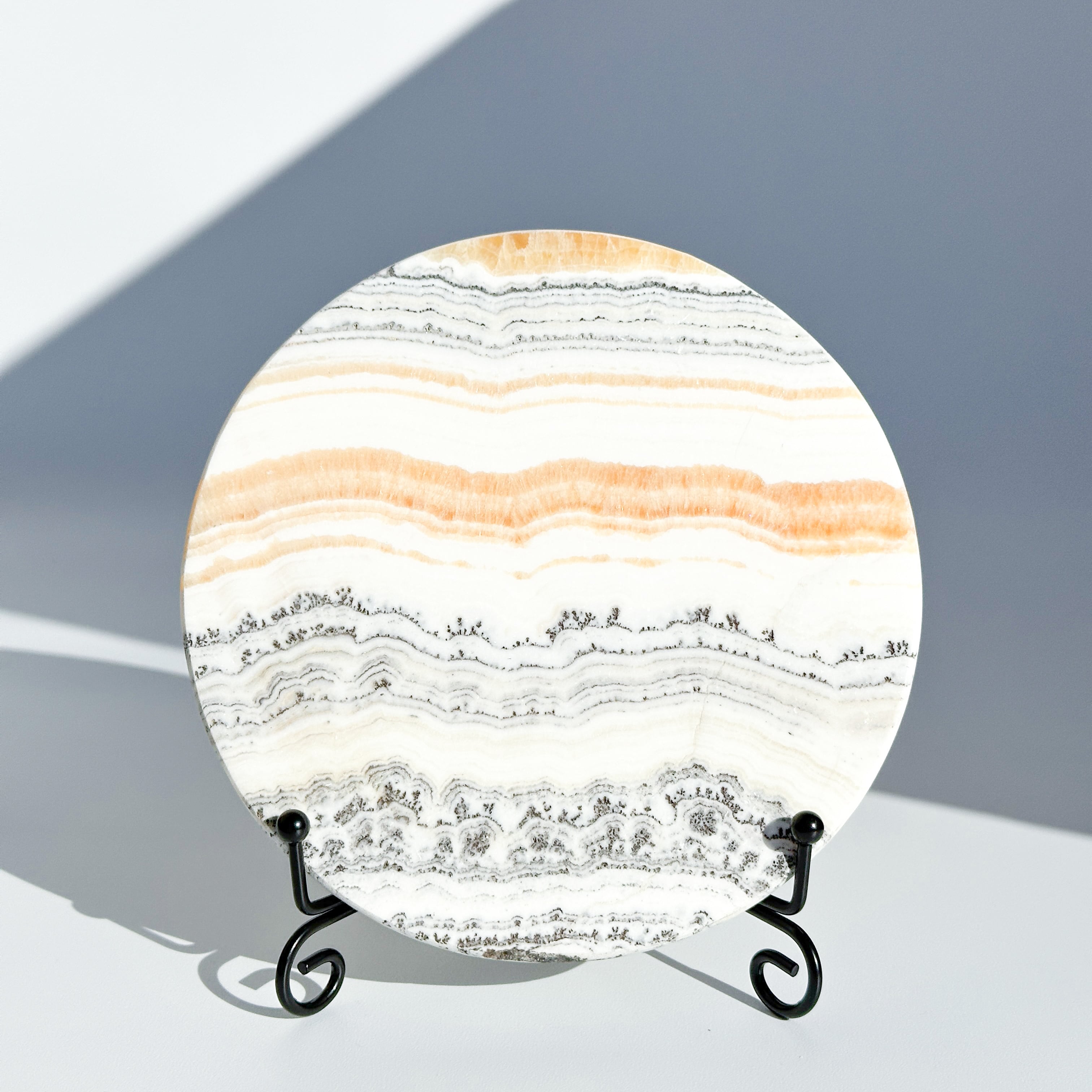 オレンジカルサイト プレート01◇ Orange Calcite ◇天然石・鉱物・パワーストーン