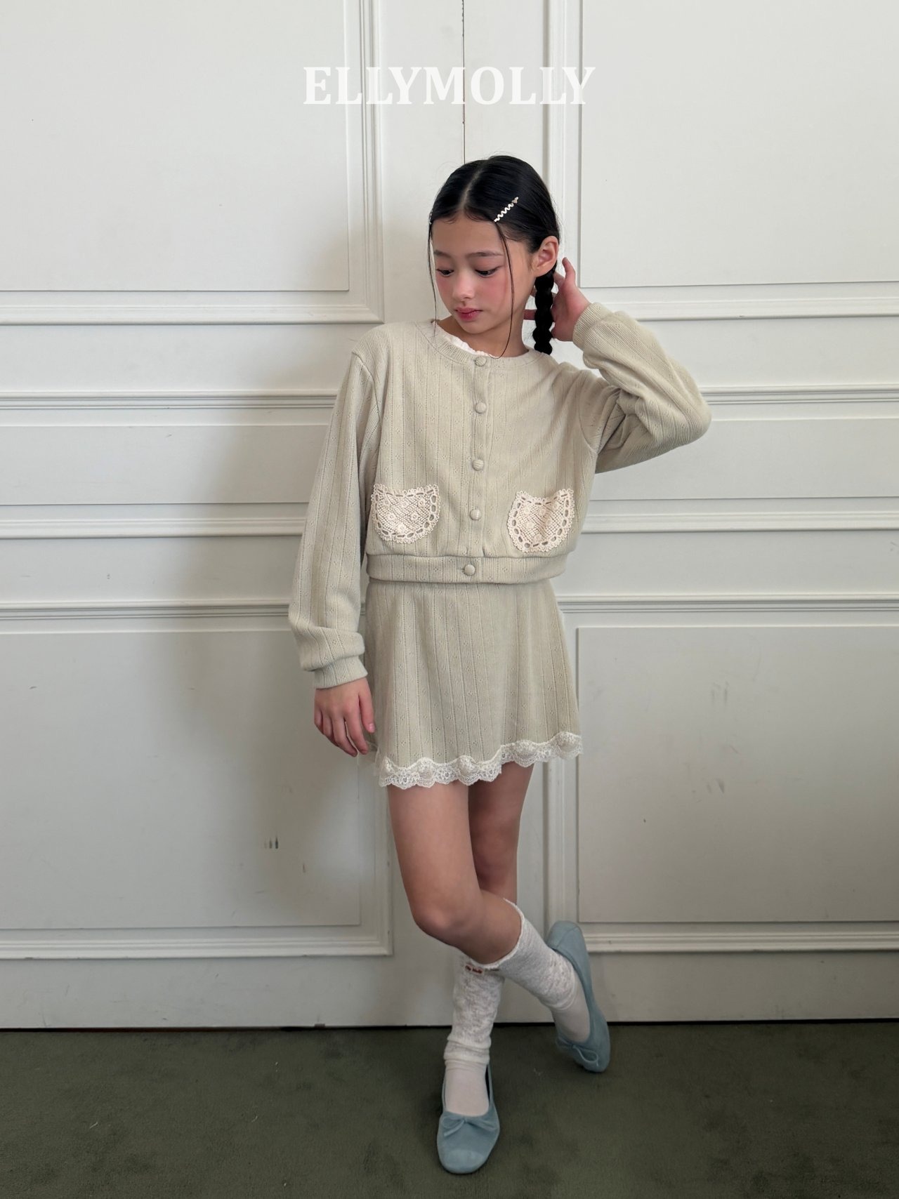 [ELLYMOLLY] Emilia Ilet Skirt +fee2 / [엘리몰리] 에밀리아일렛스커트