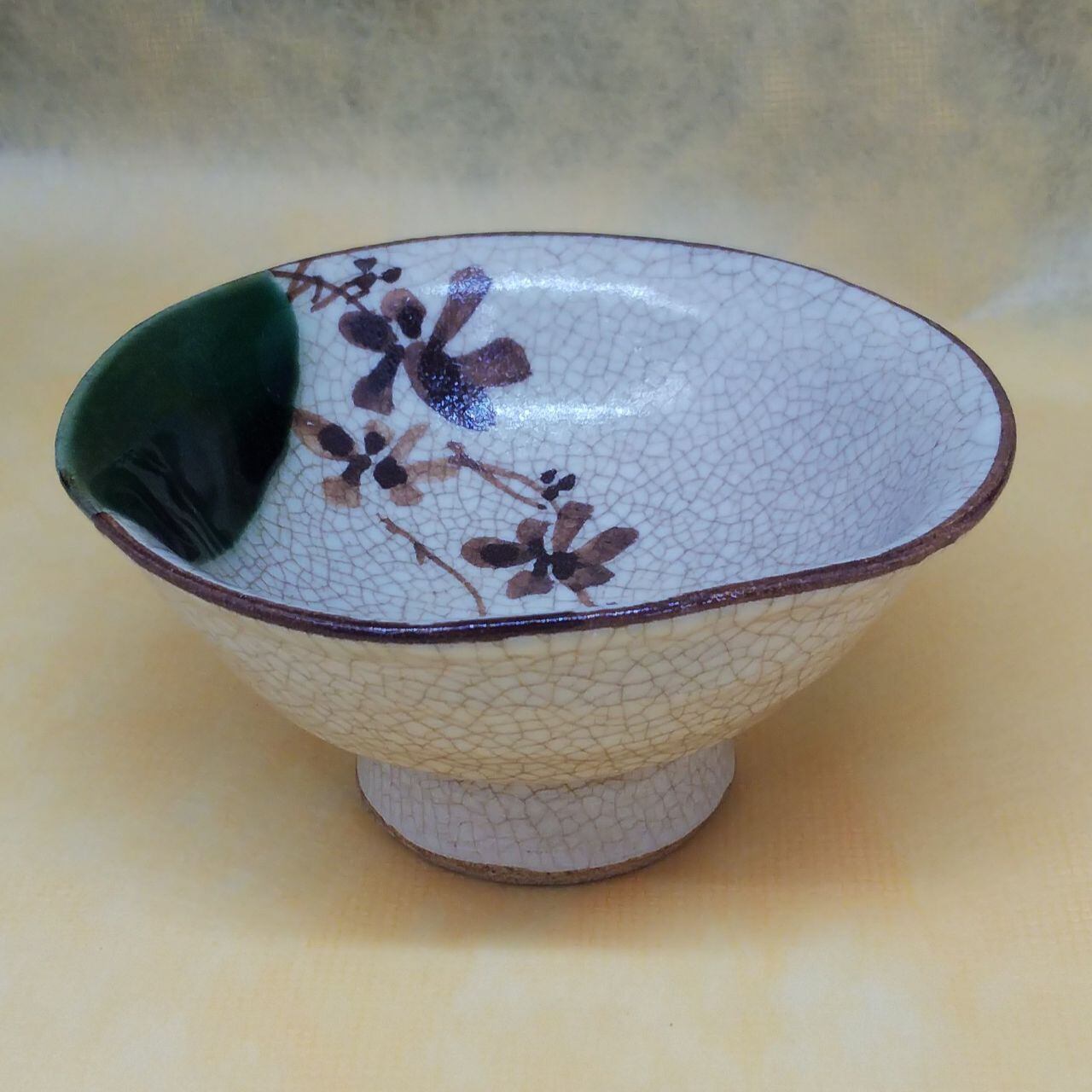 加藤綱助作 織部壷 | 丸一国府商店○手造り陶器のセレクトショップ○