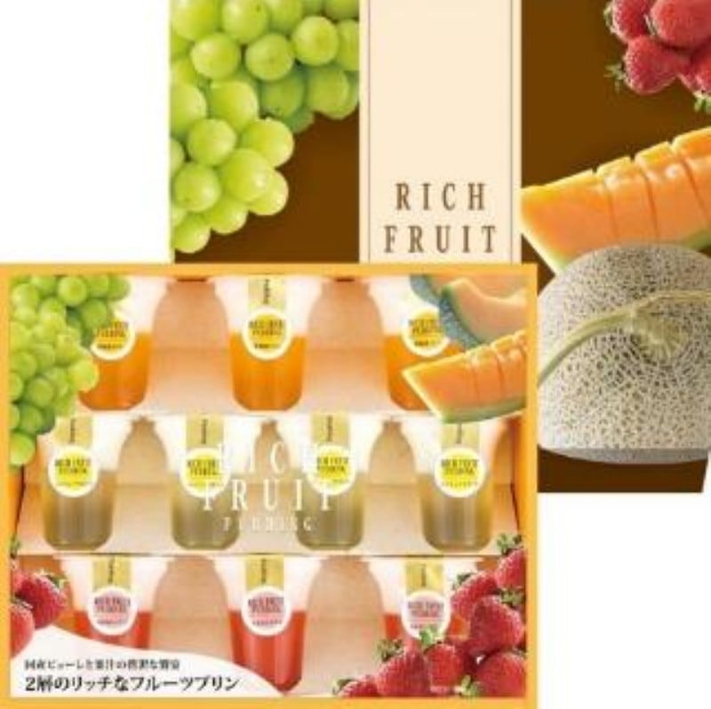 お歳暮期間限定販売 堂島ジョワイユ リッチフルーツプリンギフト DAN-30×6 【送料無料】(北海道・沖縄・離島は別途) お歳暮期間限定販売 堂島ジョワイユ リッチフルーツプリンギフト DAN