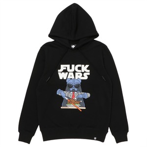 SALE 送料無料【HIPANDA ハイパンダ】メンズ パロディ フーディー スウェット MEN'S F*CK WARS PRINT PARODY HOODIE SWEAT SHIRT / WHITE・BLACK