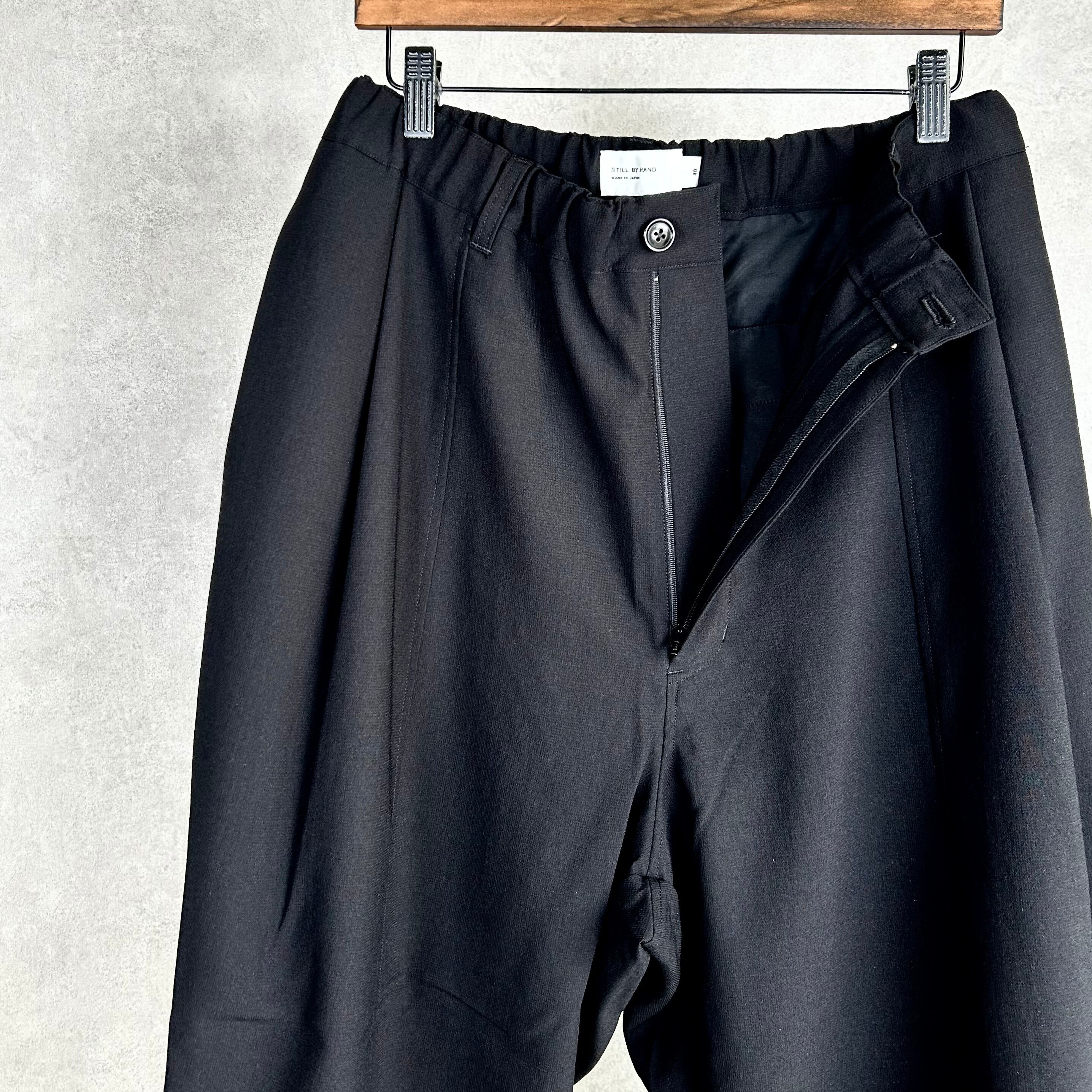 26SS》【STILL BY HAND】DRY WIDE TAPERED PANTS スティルバイハンド