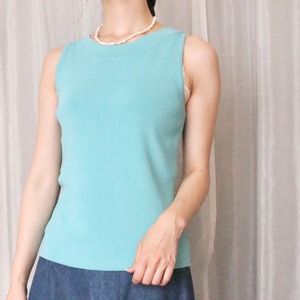 ストレッチノースリーブ　スカイブルー