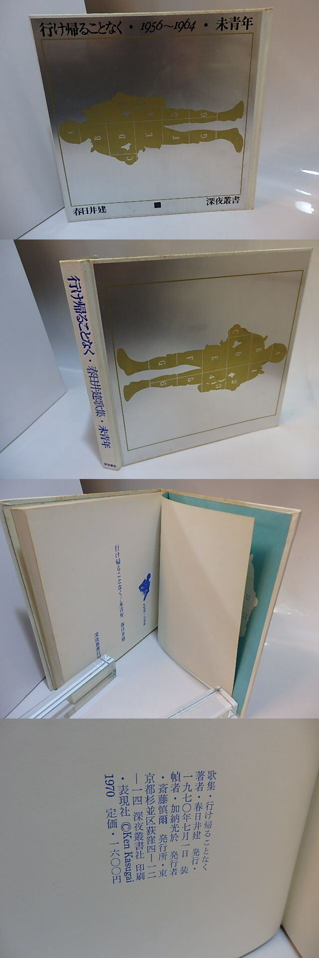本 春日井建 行け帰ることなく・1956-1964・未青年〈深夜叢書〉