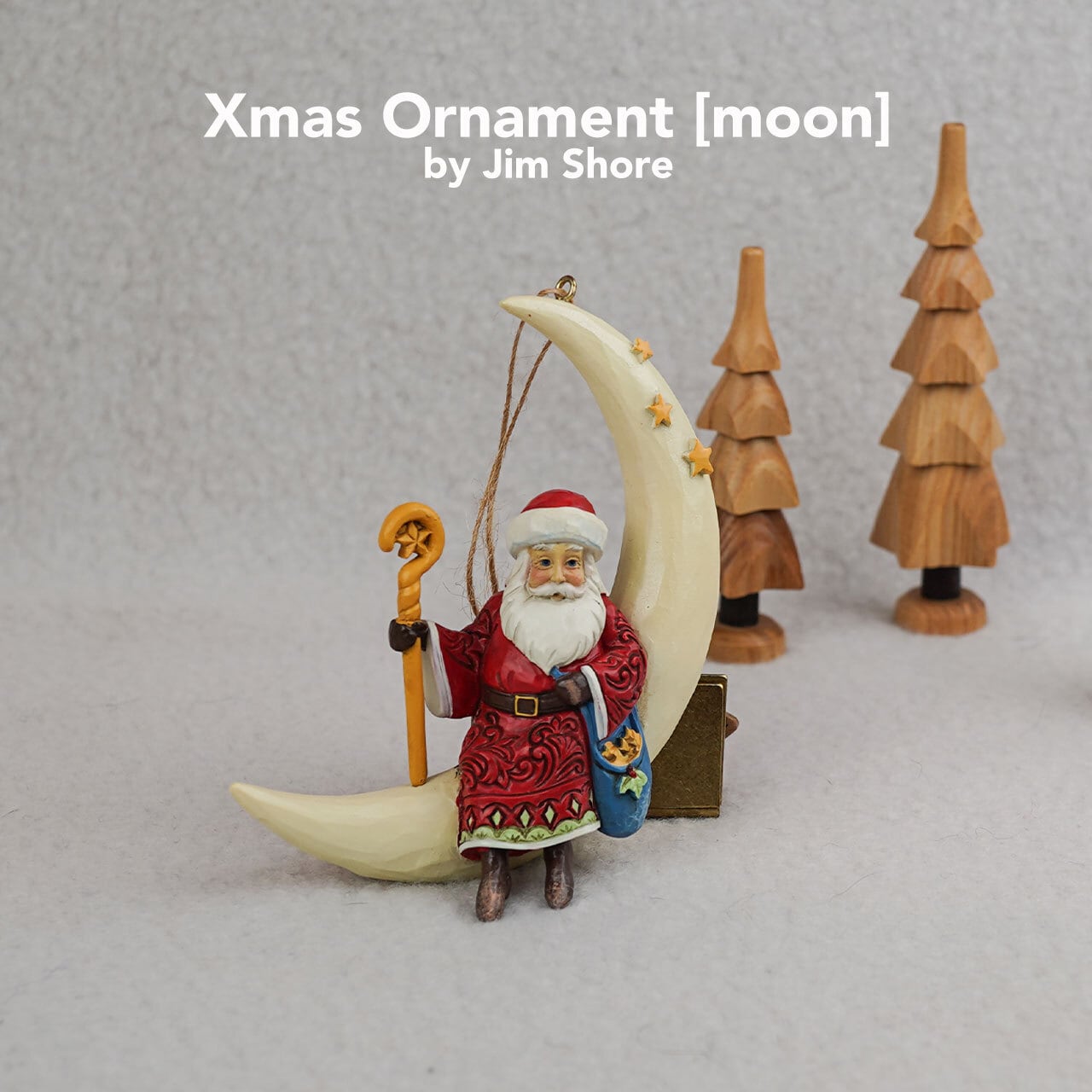 Xmas Marché】サンタクロースのオーナメント by Jim Shore【12/13以降