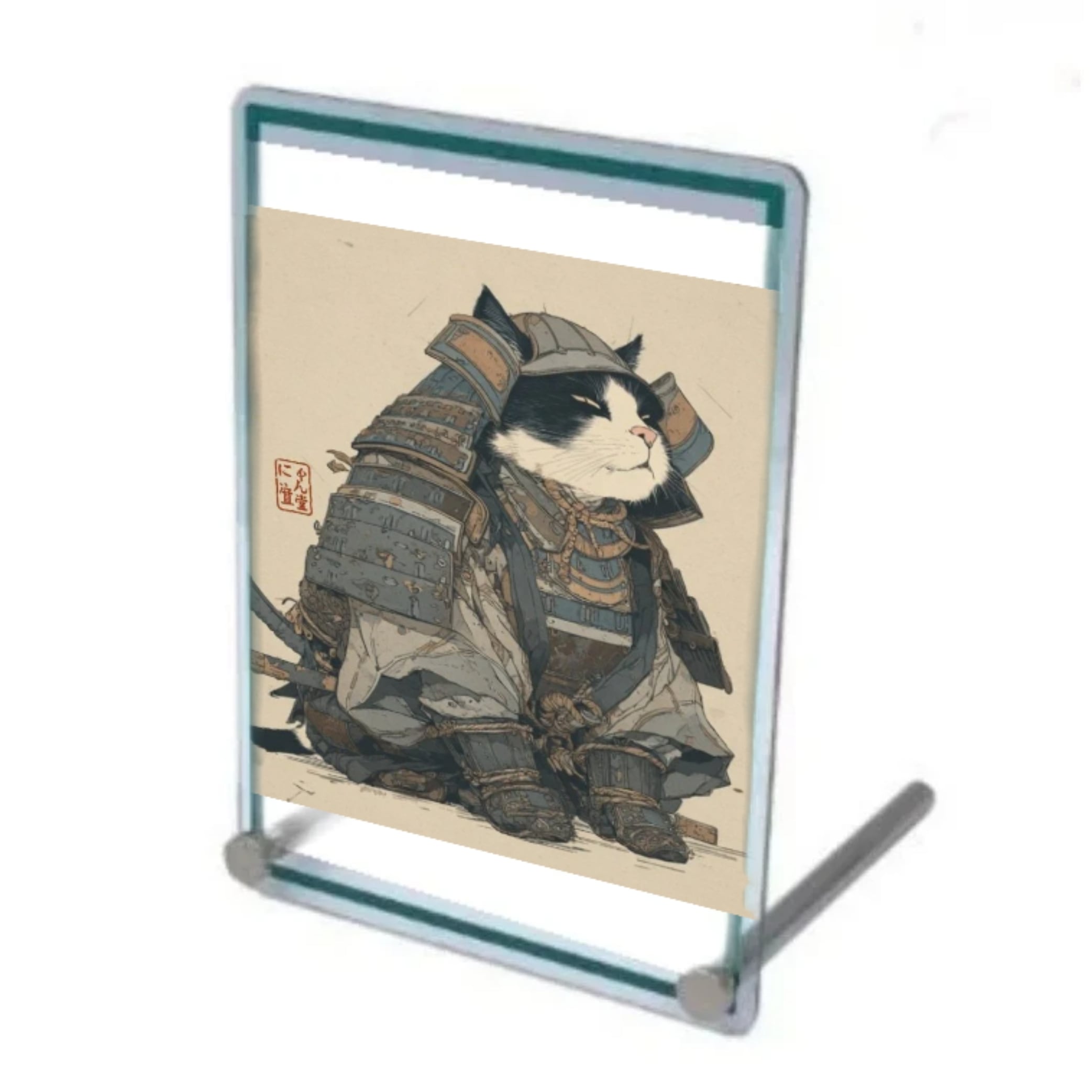 アクリルフォトスタンド 剣猫 8選 浮世絵風 A5/Acrylic Photo Stand "Kenneko" 8 Selections Ukiyo-e Style A5