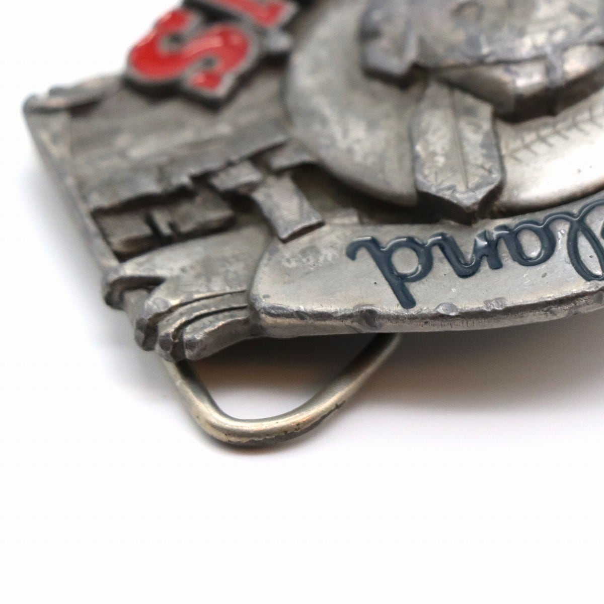 MLB・インディアンズ・ベルト バックル・10,000個限定品・1988年製