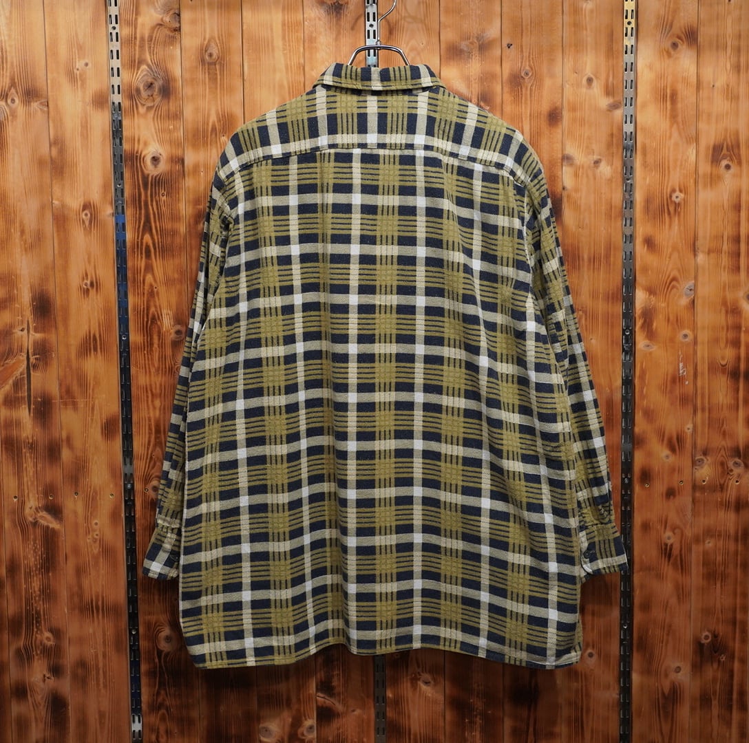 big yank ビッグヤンク プリントネルシャツ XL | 古着屋youth vintage