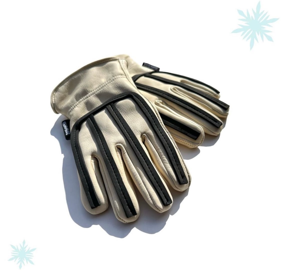 YELLOW GLOVE - WINTER VMX - Beige/Black | CHILL YELLOW GLOVE - WINTER VMX - Beige/Black | CHILL