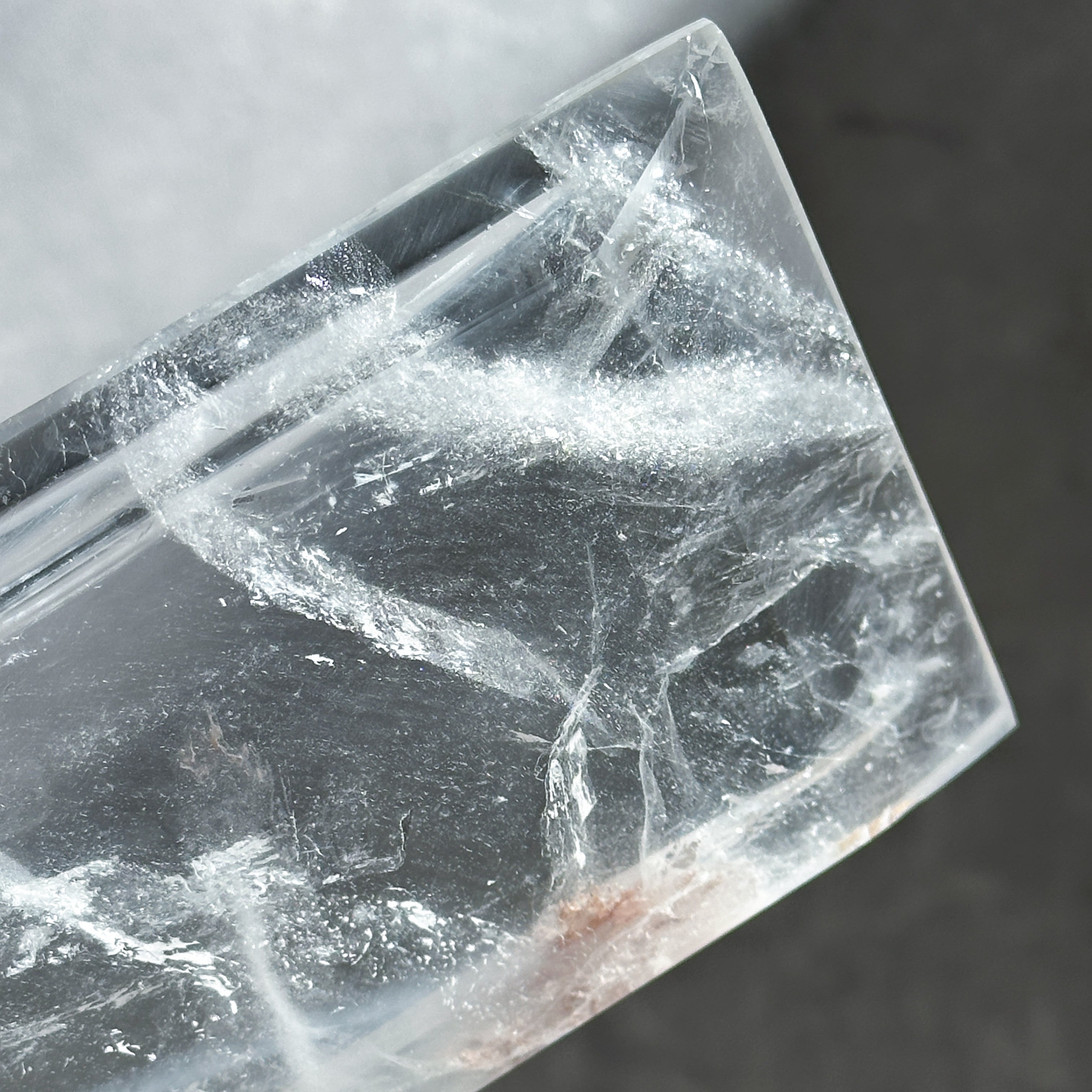 クリアクォーツのトレー 11◇ Clear Quartz ◇ 天然石・鉱物