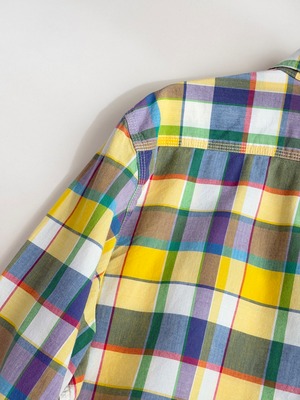 LRL madras plaid shirt