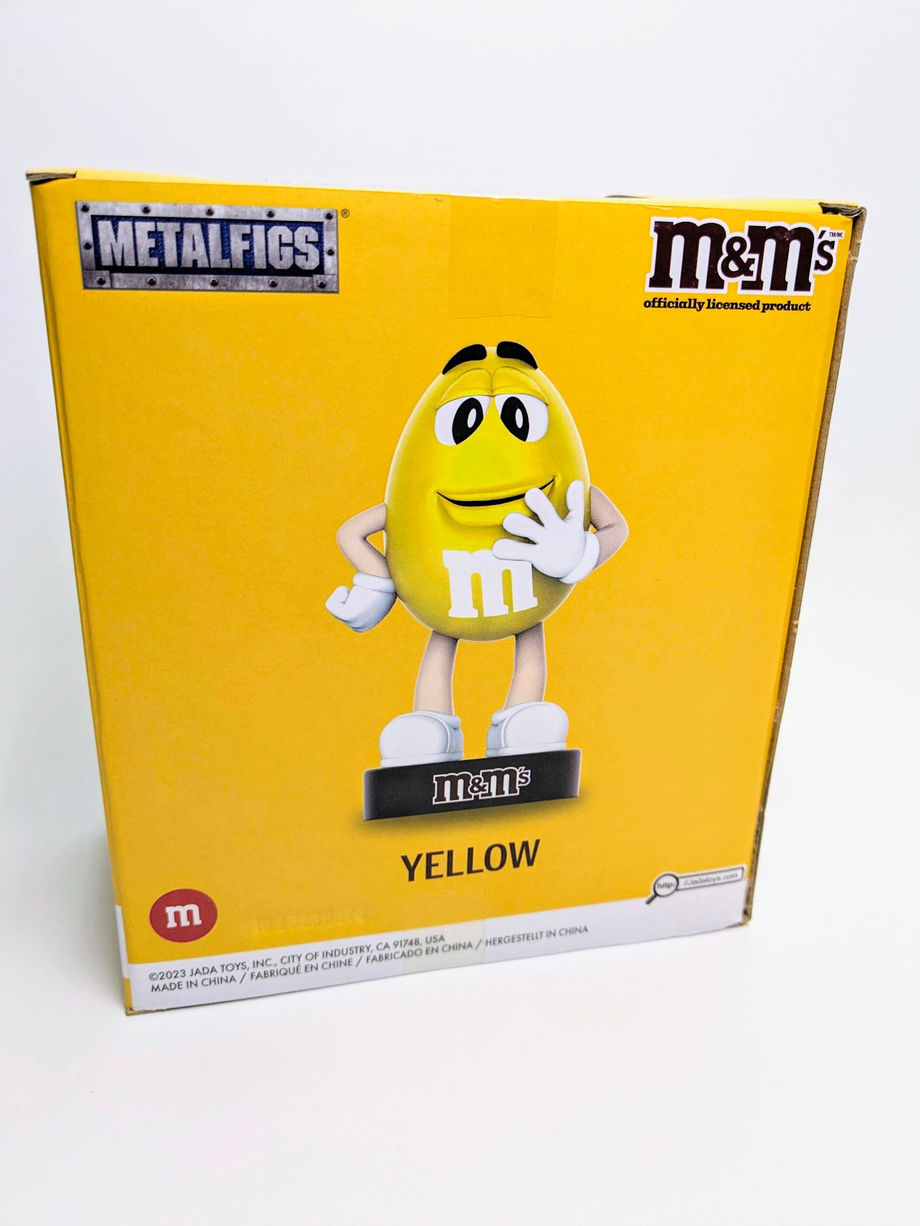 【JADA TOYS m&m's  ダイキャストフィギュア イエロー】 〚アメリカン雑貨 アメトイ〛