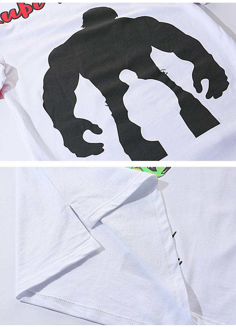 全2色 Tシャツ カットソー プリント カジュアル ストリート 