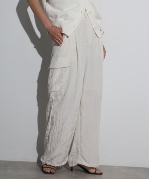 ワッシャーサテンカーゴパンツ【p-20263】.