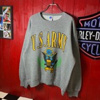 90s USA製 RUSSELL ATHLETIC U.S.ARMY スウェット　グレー　L