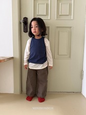 韓国子供服 / 26Autumn / 〖取寄〗minibonbon / 秋色パンツ / キッズ服 / ジュニア服 *XS~JL*
