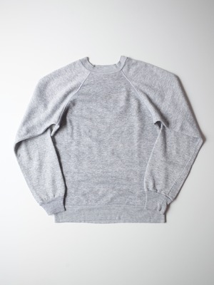 70-80s Plain sweat "heather gray"