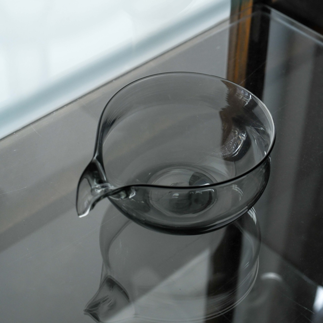 RITO GLASS 片口（グレー）