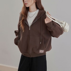 label zip-up hoodie 14152