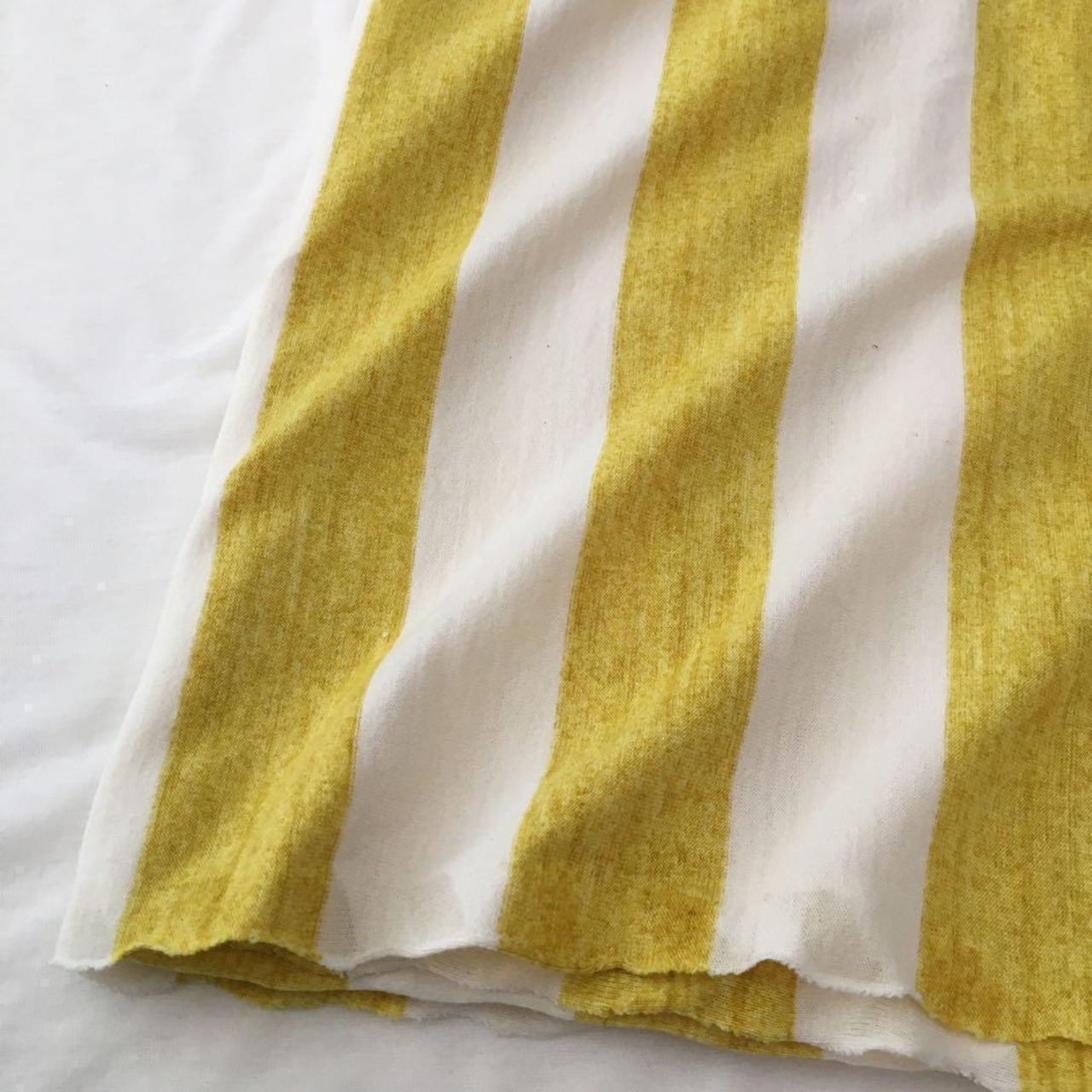 綿100%スペックボーダーニット生地-140㎝-curl tricot　2FX/5193●