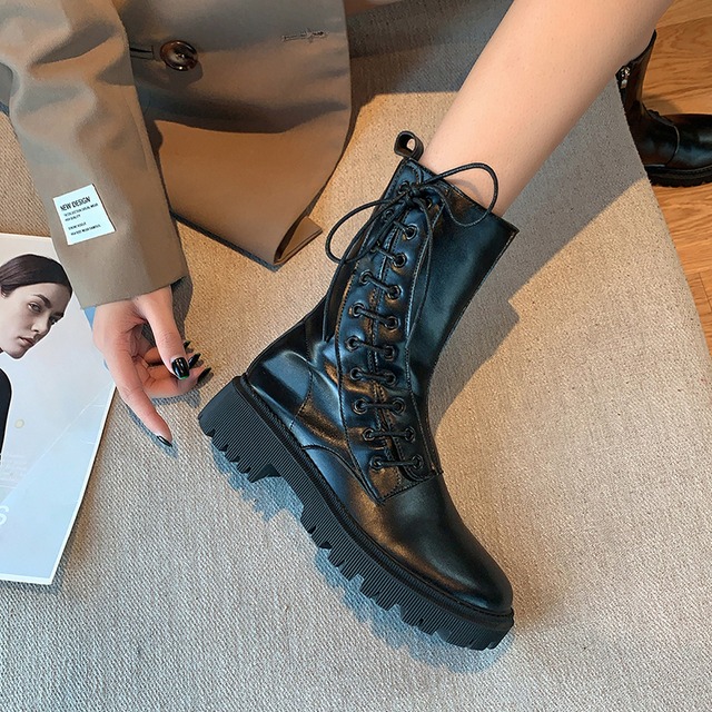 ブーツサイドジッパーレッド 靴 シューズ ラウンドトー 部族の婦人靴46695089270