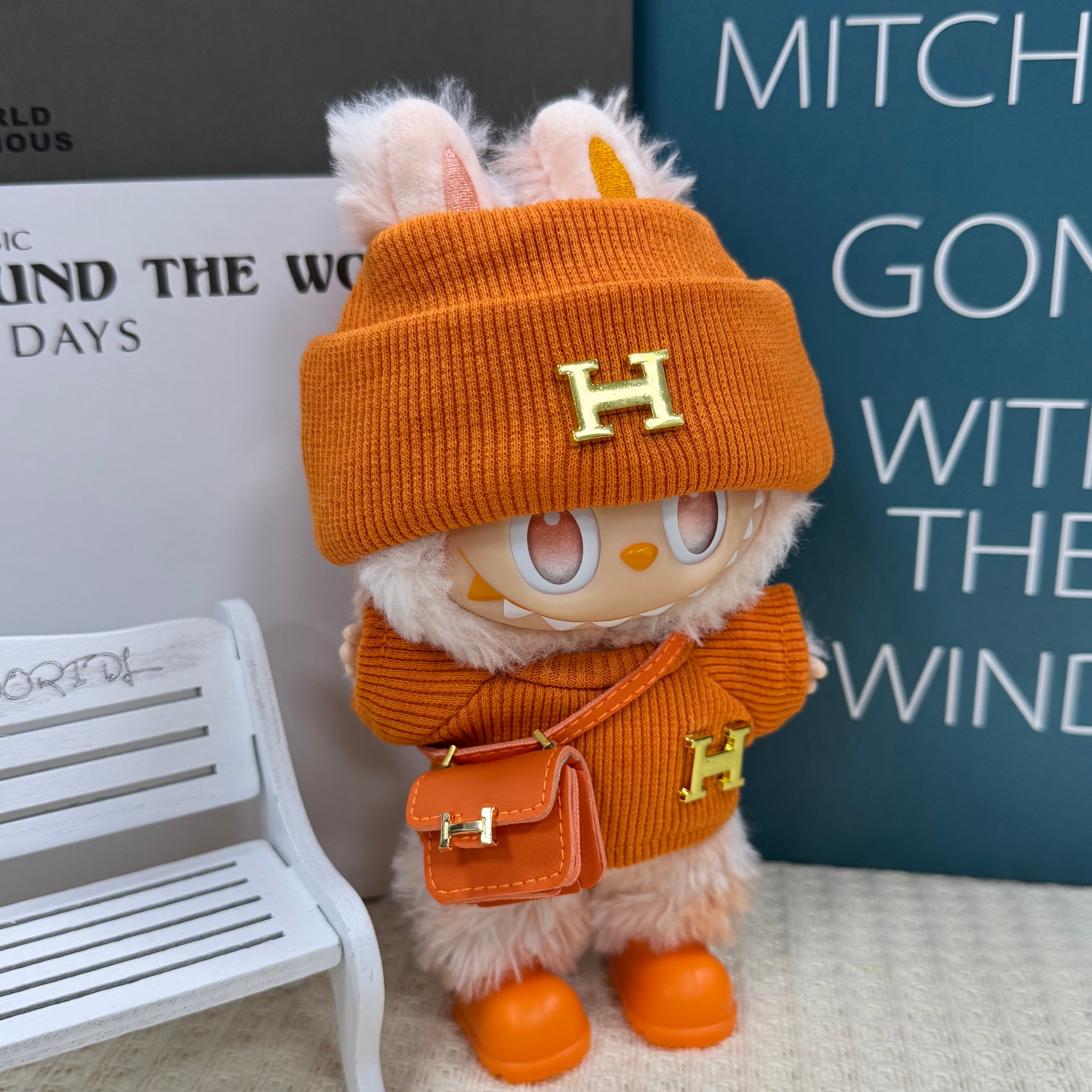 とろけるおしゃれ可愛い！labubu ラブブ ワンピース ニット セット NEW