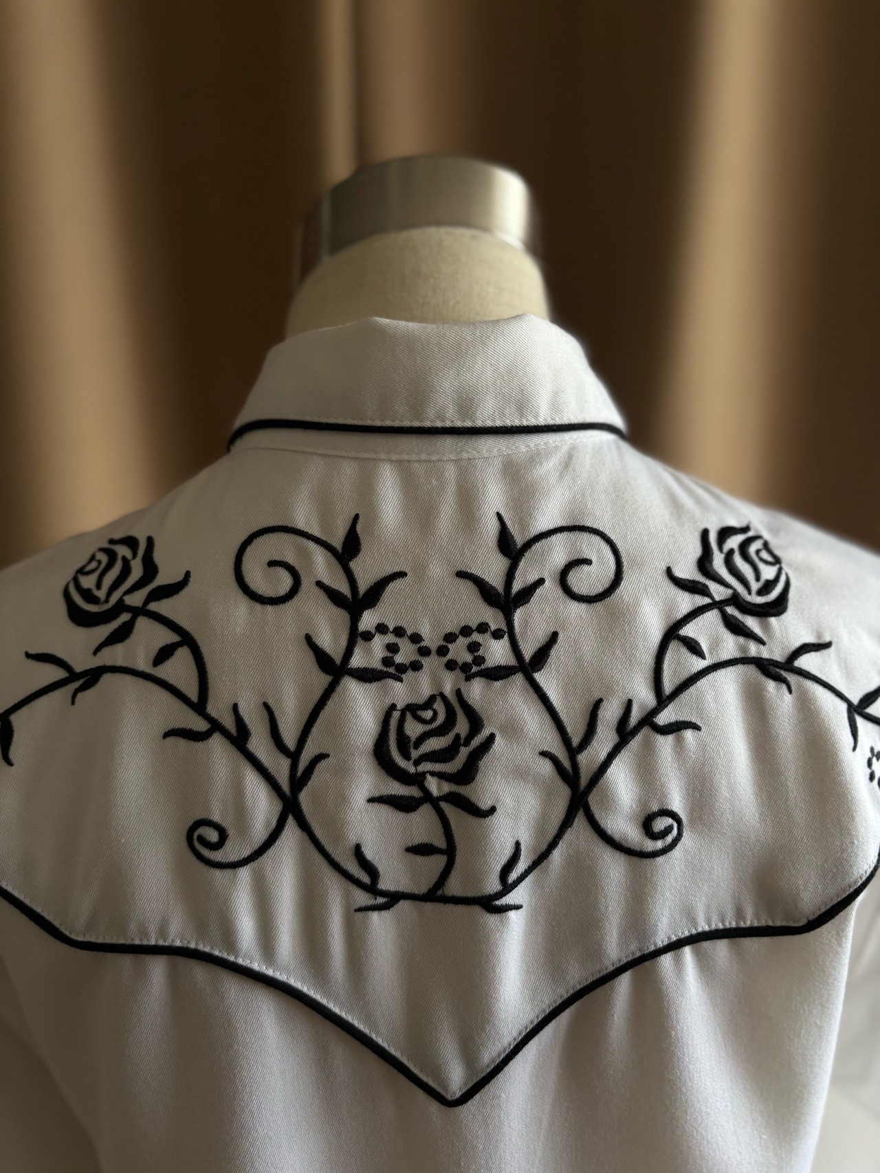 Scully white western shirt-5017-10