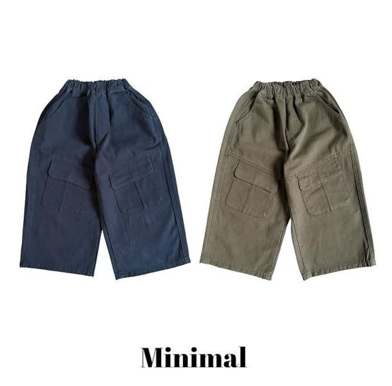 韓国子供服 / 26Autumn / MINIMAL / グルブカーゴパンツ / 秋服 *S~JM*
