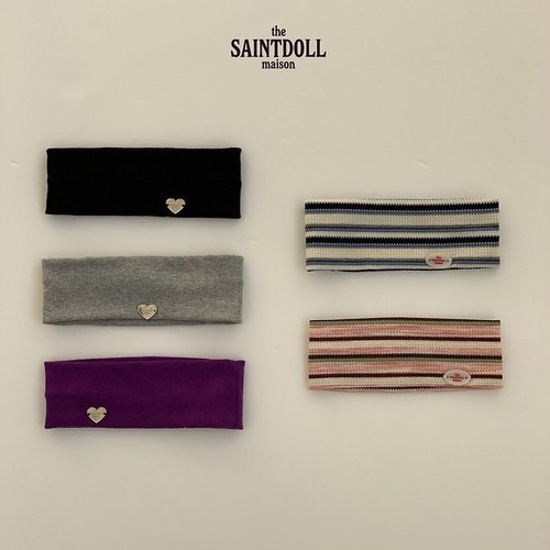 saint doll［取寄］rib hairband 26summer